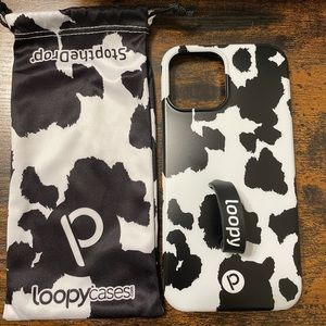 Loopy cow print iPhone case🐮